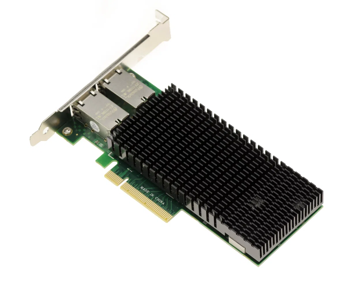 KALEA-INFORMATIQUE Carte PCIe 2 Ports RJ45 10G PoE+ 30W Intel X540-T2