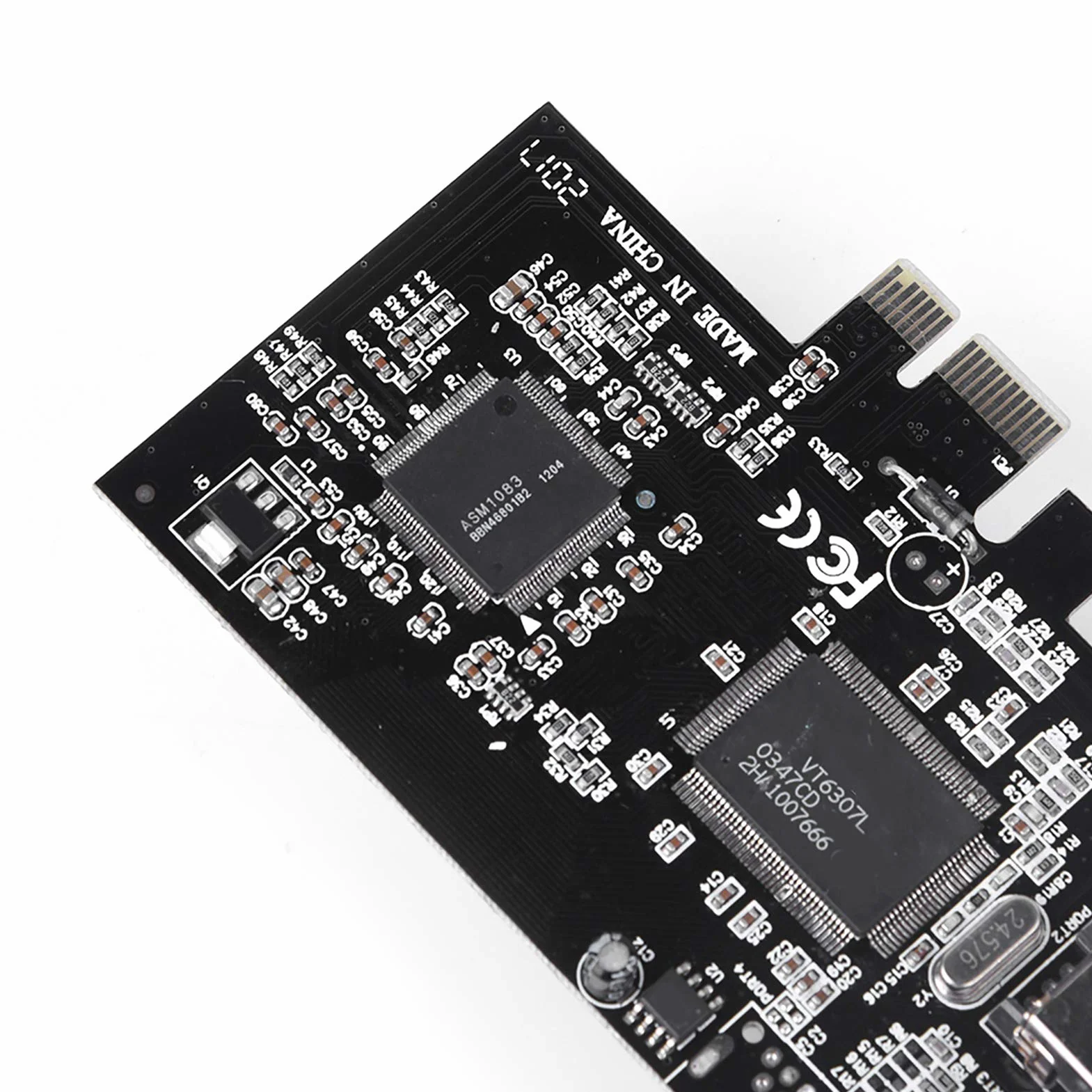 Carte Contrôleur PCI-E PCI Firewire,Carte Contrôleur Express Firewire 1394a IEEE 1394 avec Câble Firewire,Carte pcie firewire pour 10