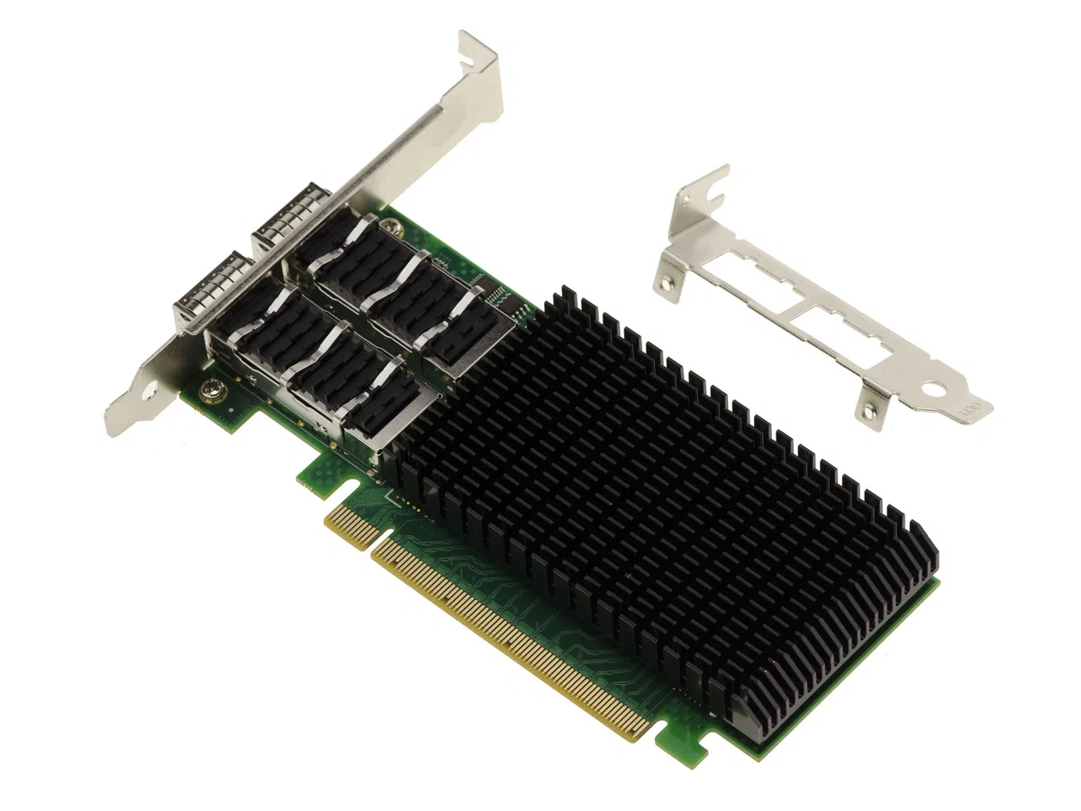 KALEA-INFORMATIQUE Carte PCIe Dual QSFP28 100G Mellanox ConnectX-4