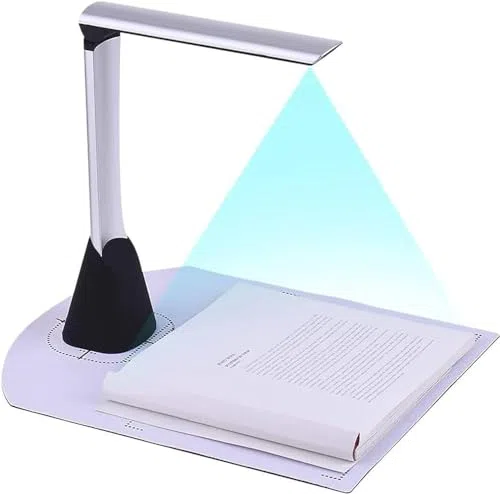 Scanner de documents avec numérisation haute vitesse et reconnaissance de texte OCR pour livres et présentations