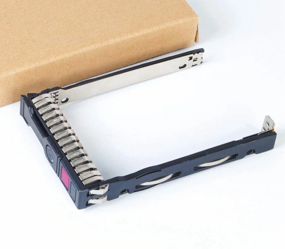 RGBS Plateau de disque dur NVMe 2,5" 727695-001 Hot-Plug 2,5" pour serveur HP G10 Gen10 avec 4 vis de montage