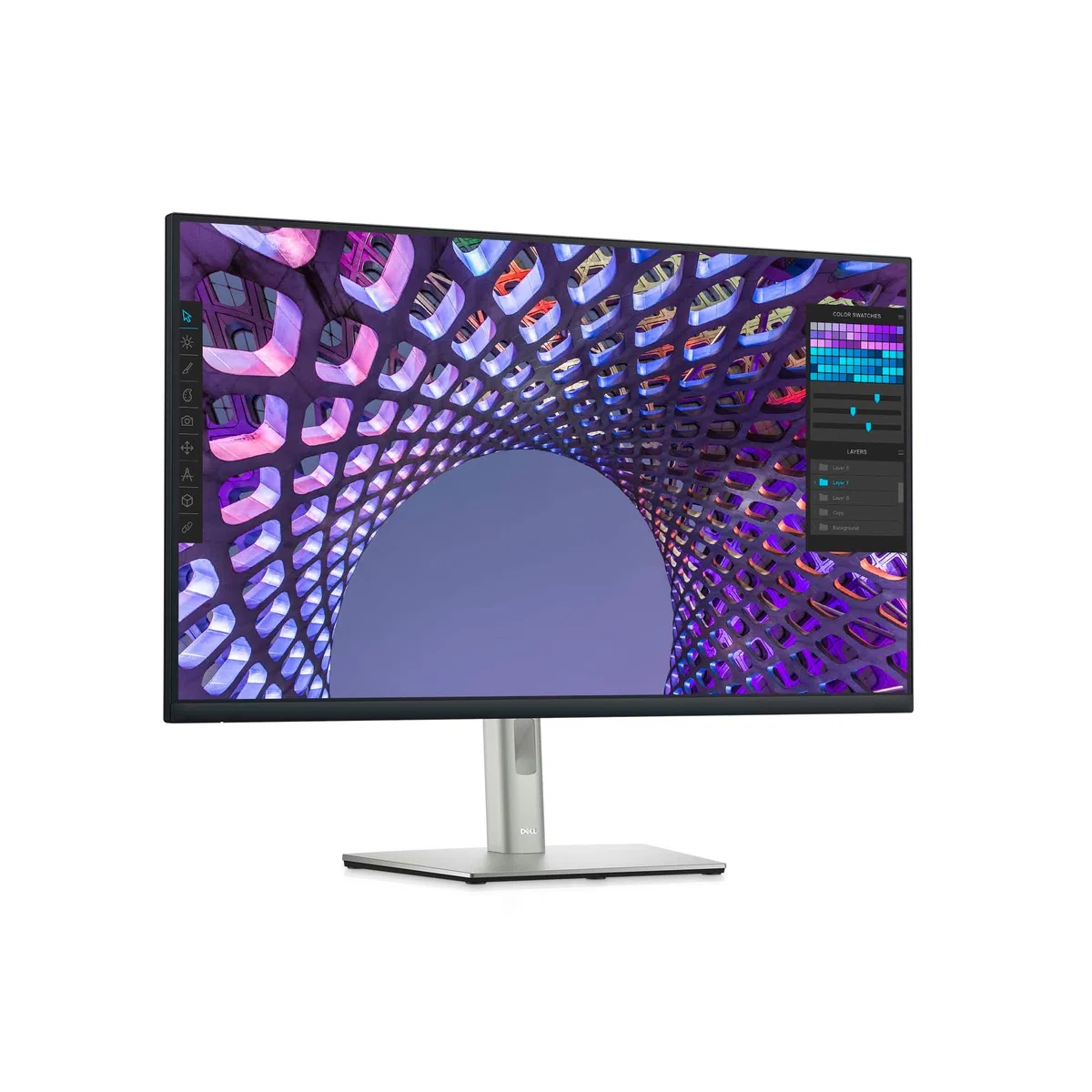 Dell P3223QE Écran LCD LED 4K UHD 31,5" 16:9 Conforme à la Norme TAA, Noir, Argent