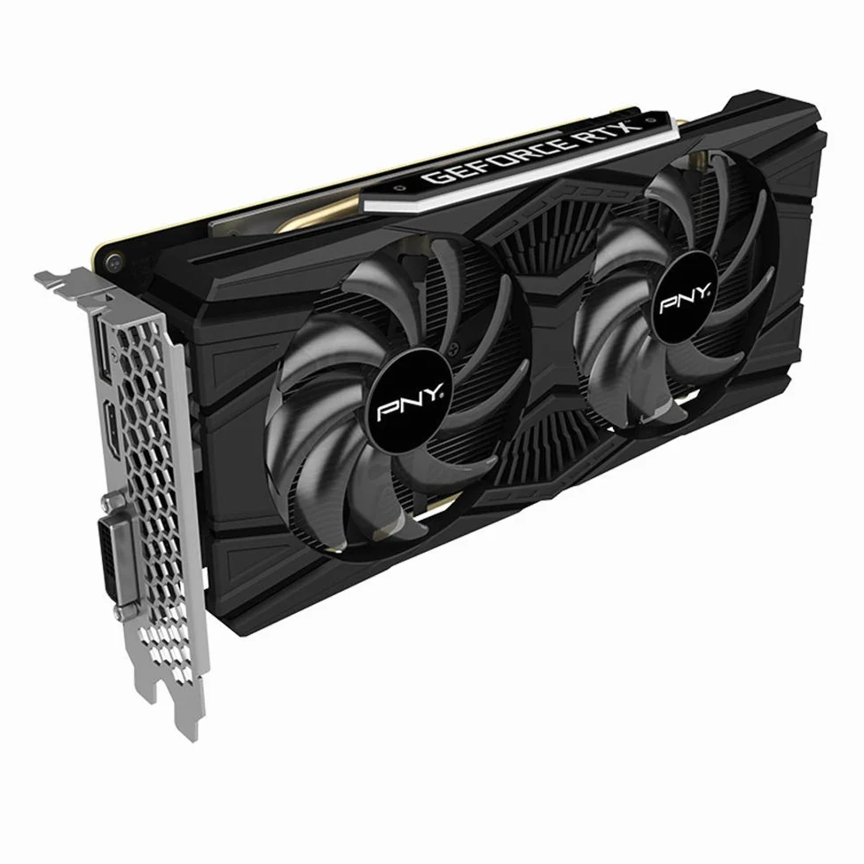 PNY GeForce RTX 2060 Super Double Ventilateur Carte Graphique 8Go GDDR6 Noir
