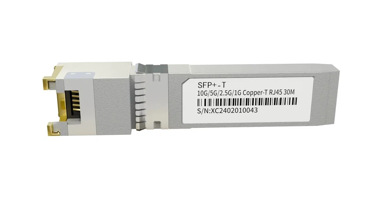 Module émetteur-récepteur SFP+ cuivre 10G RJ45, commutateur Fibre Optique 30/80 m, Ports RJ45(10pcs 30M)