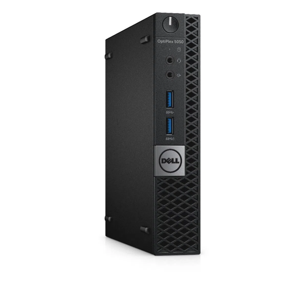 Dell Optiplex 5050 Mini ordinateur PC avec écran 24" Intel Core i5-6500, 8 Go de RAM, 256 Go SSD, clavier américain QWERTY, WiFi, Bluetooth, Windows 11 Pro (renouvelé)
