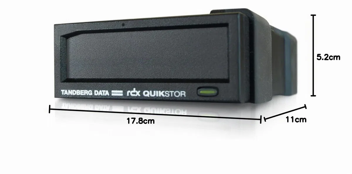 TANDBERG - OVERLAND RDX Extern QuikStor USB 3.0 Noir