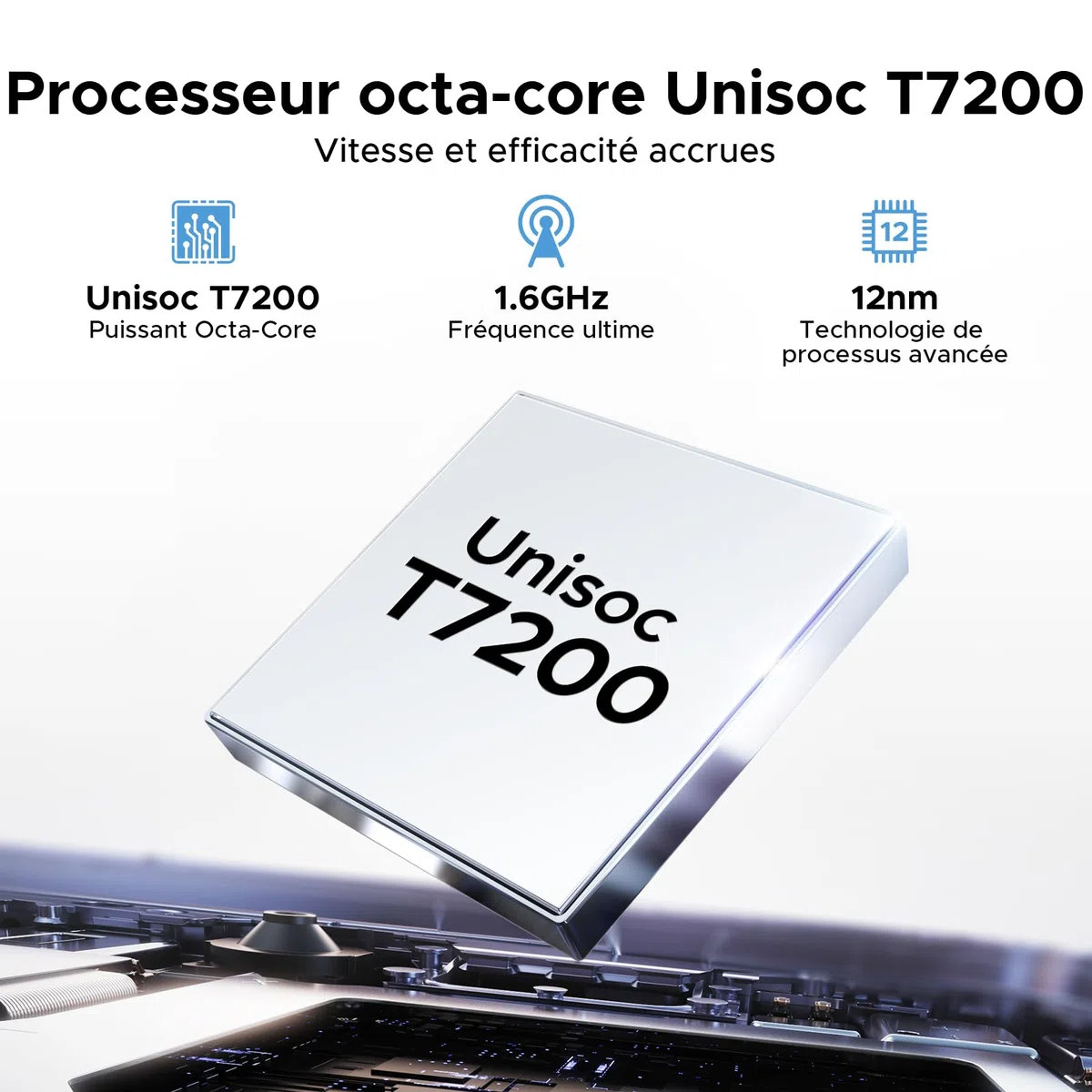 Tab A9 Pro+ Tablette Android 16, Tablette 11 Pouces avec Clavier, 30Go RAM+128Go ROM Ext.2To, Écran IPS 90Hz, 8580mAh, Octa-Core T7200, Gemini AI, 13MP+5MP, WiFi5, GPS, Face ID, OTG