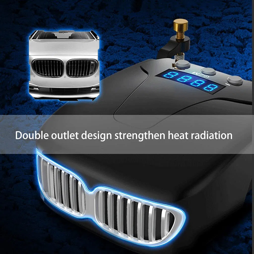 Refroidissement pour Ordinateur Portable Ventilateur sous Vide Externe Silent Ice Refroidisseur pour Ordinateur Portable Affichage Numérique Refroidisseur De Modèle Intelligent Réglable