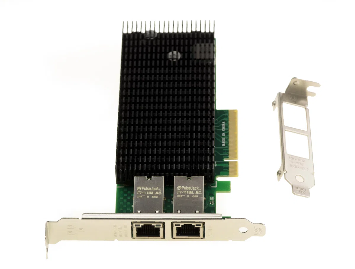 KALEA-INFORMATIQUE Carte PCIe 2 Ports RJ45 10G PoE+ 30W Intel X540-T2
