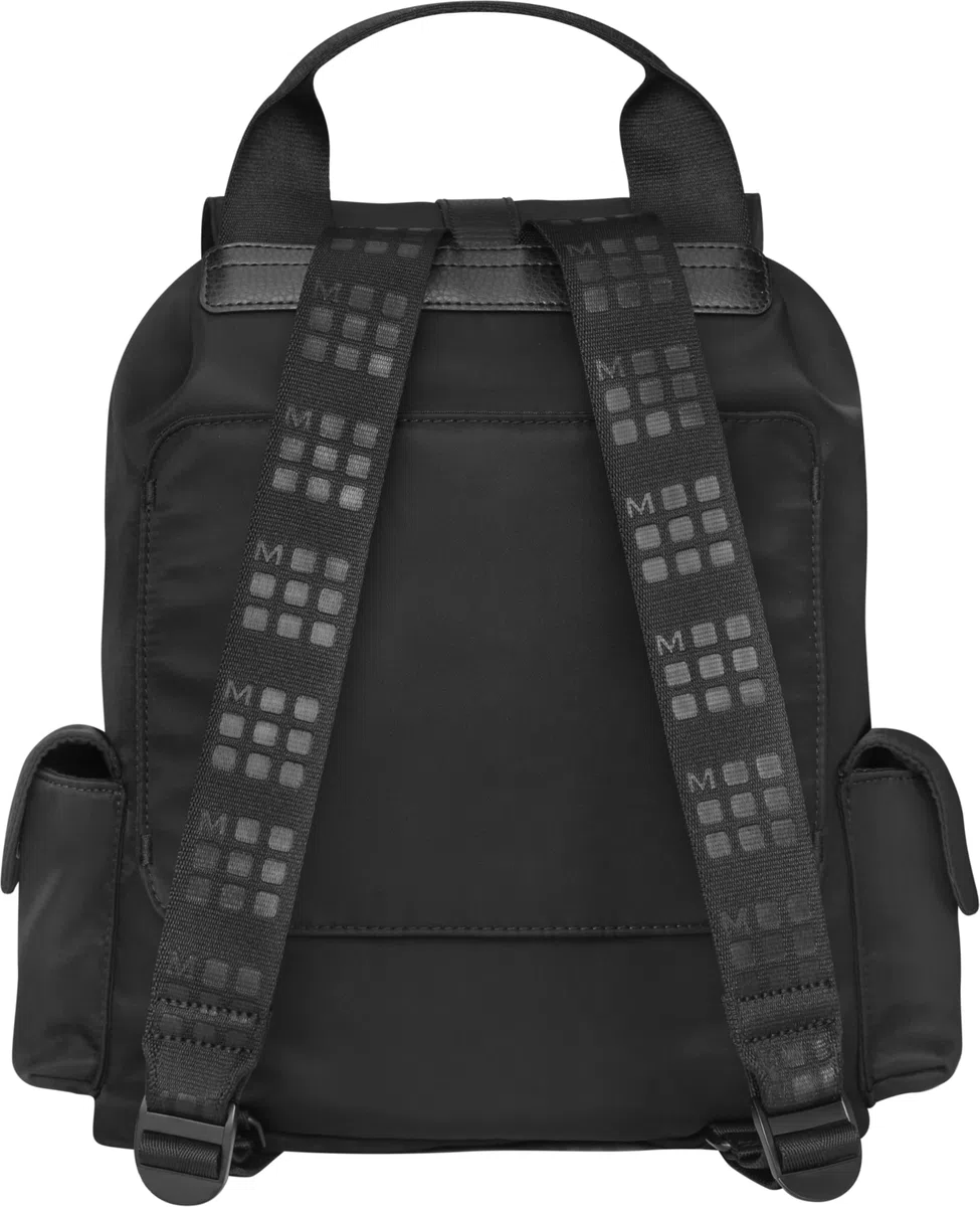 Moleskine Sac À Dos Moyen Collection Legendary, Sac À Dos Pour Travail et Université avec Housse Rembourrée Pour Appareils Électroniques en 100% Matériaux Recyclé, 39,5 x 39 x 15 cm, Noir