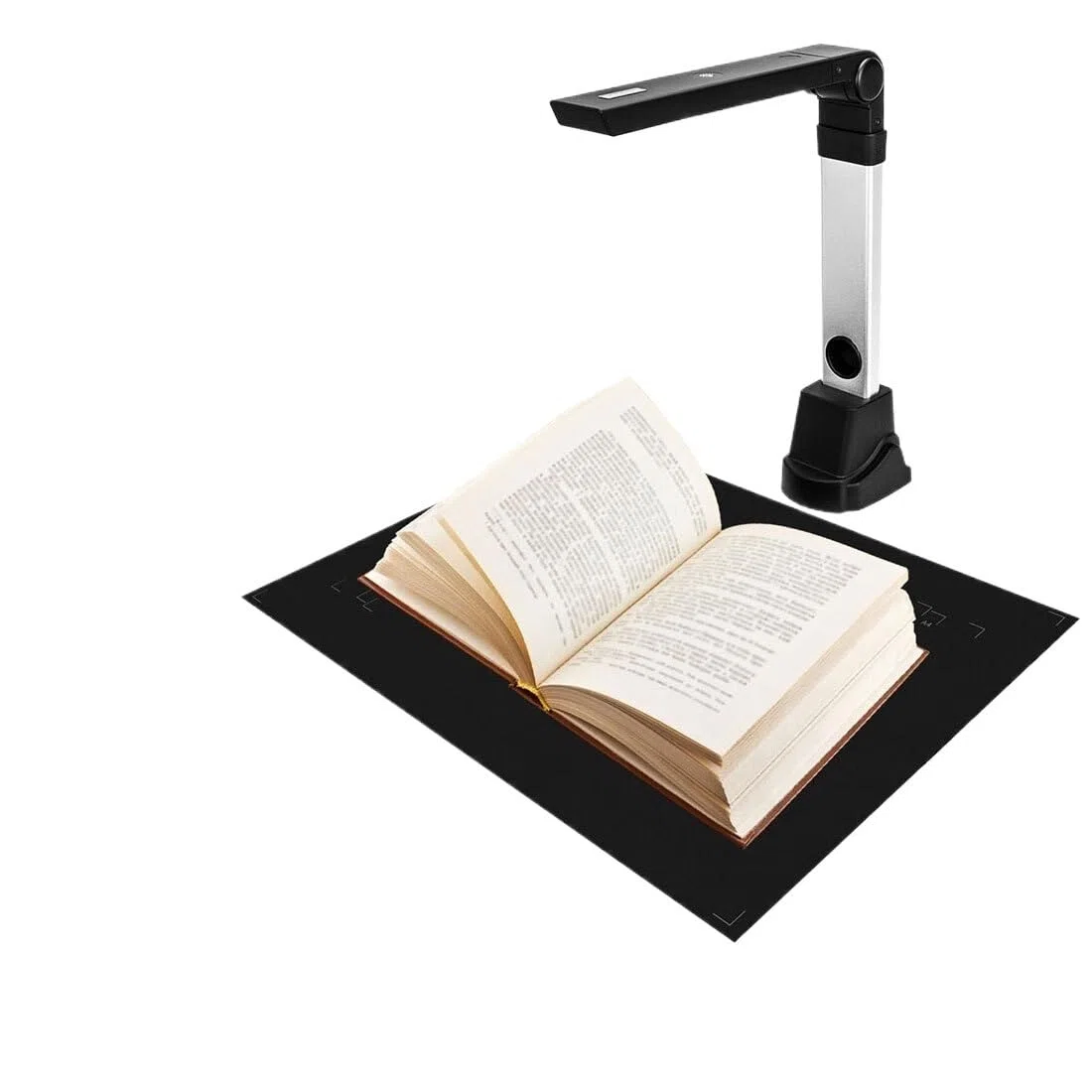 Scanner de Livres T101, Scanner Documents autofocus, Format A4/A3 Maximum, OCR Intelligent, Lampe Bureau LED for la Maison ou Le à Domicile. Idéal for Famille et
