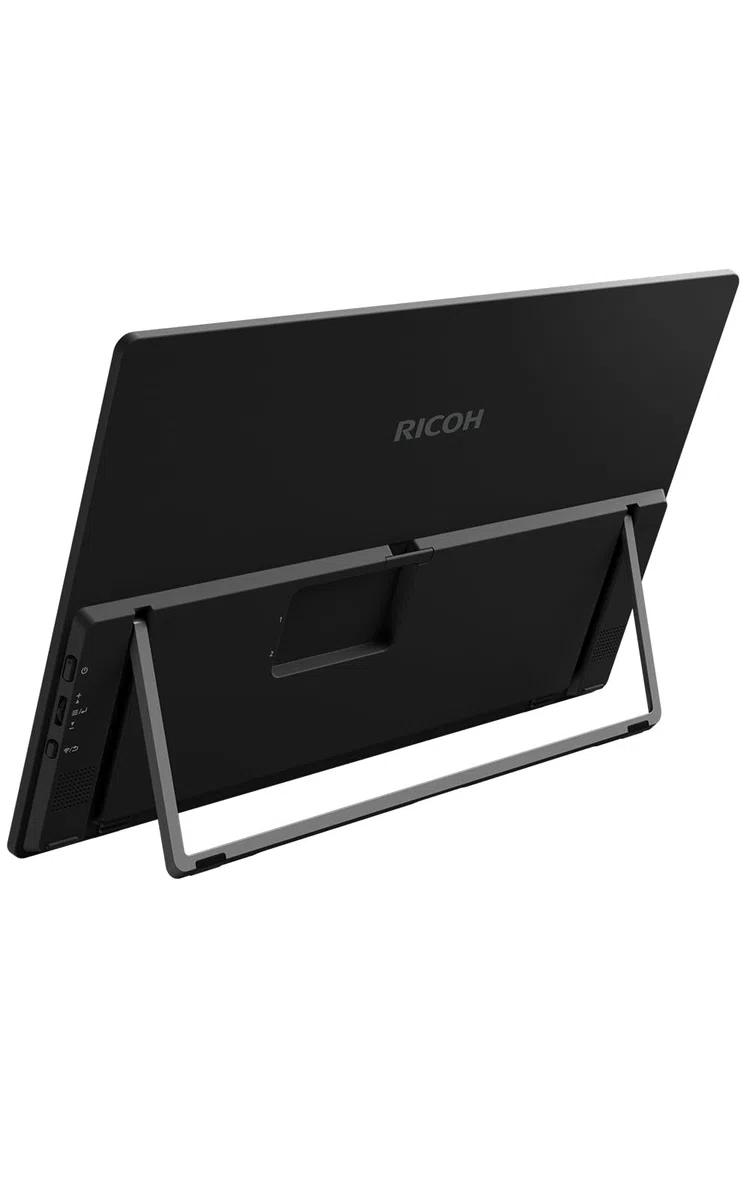Moniteur Portable RICOH 150BW, écran Portable OLED 15,6 Pouces sans Fil, Double écran Wireless, Ultra-léger, rafraîchissement 60 Hz, Haut-parleurs intégrés x2