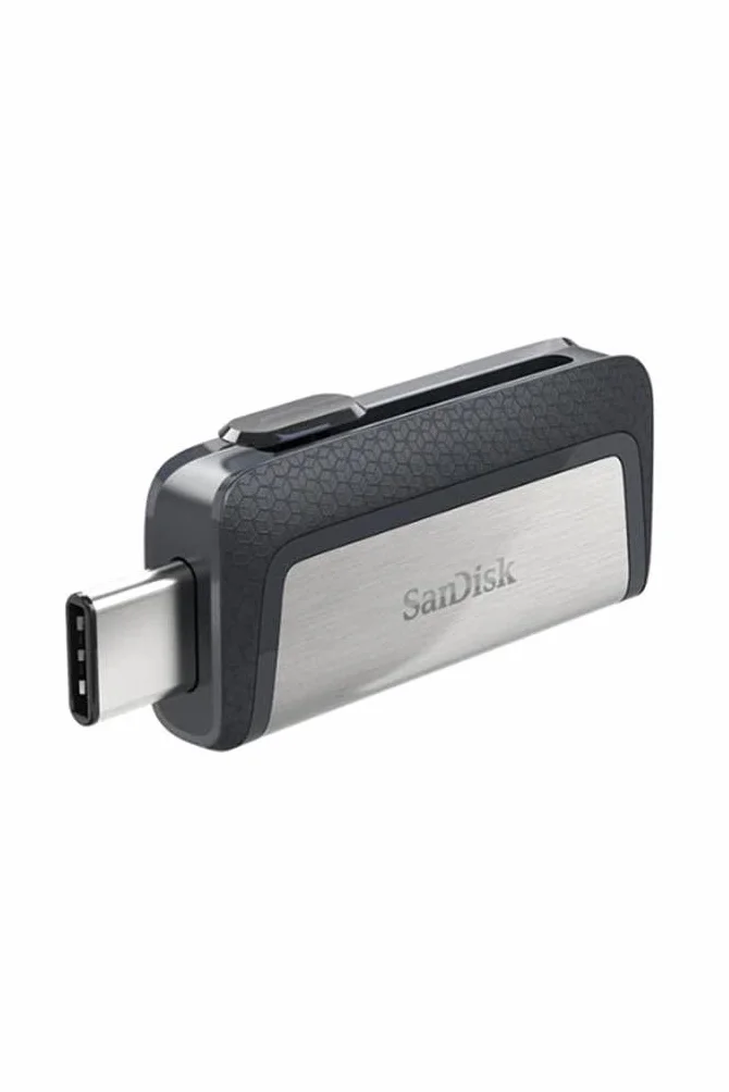 SanDisk SDDDC2-064G-G46 Clé USB 3.1 Type-C à Double Connectique Sandisk Ultra 64 go Argent