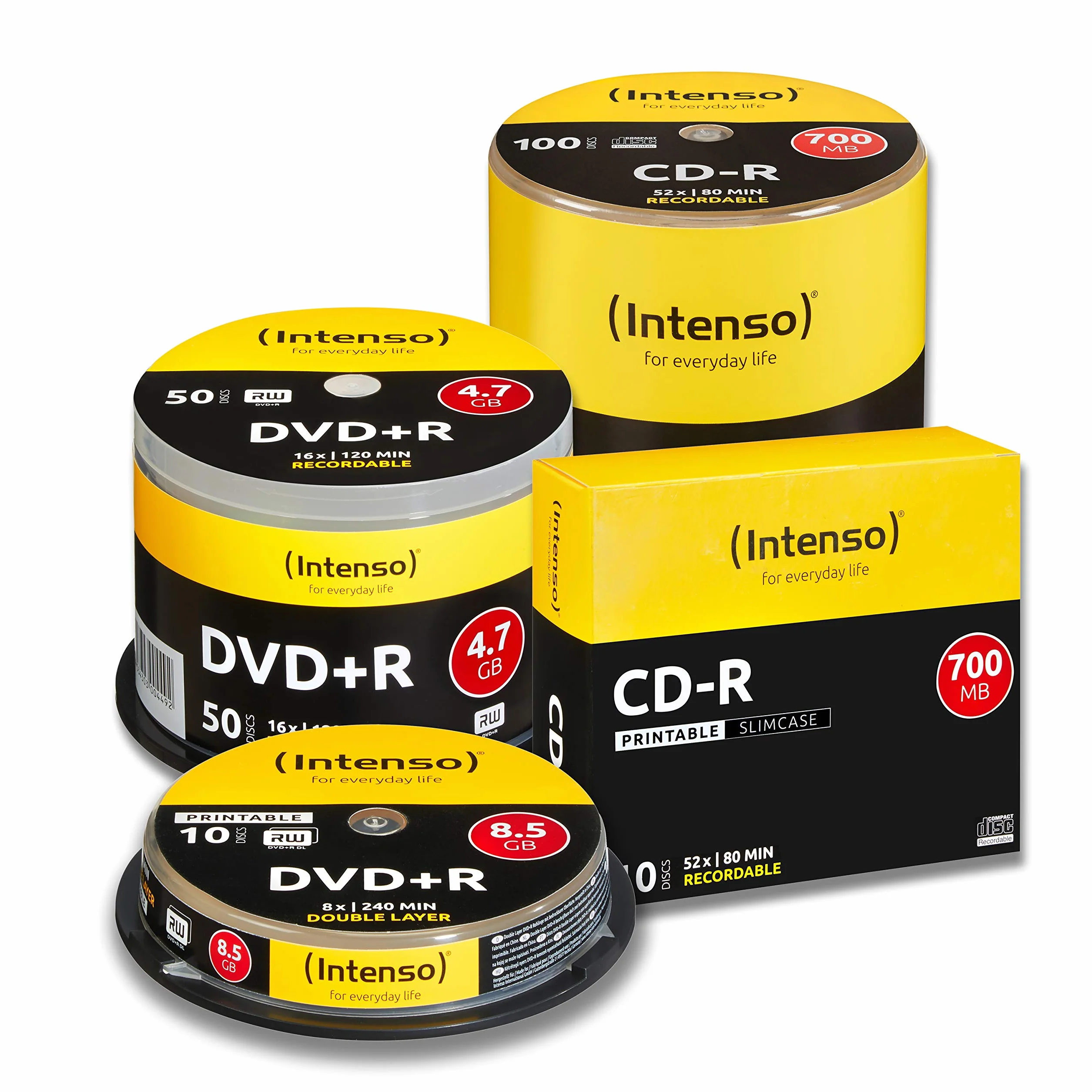 Intenso CD-R Imprimable 1801124 52x 700 MB 25 pcs