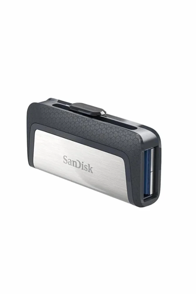 SanDisk SDDDC2-064G-G46 Clé USB 3.1 Type-C à Double Connectique Sandisk Ultra 64 go Argent