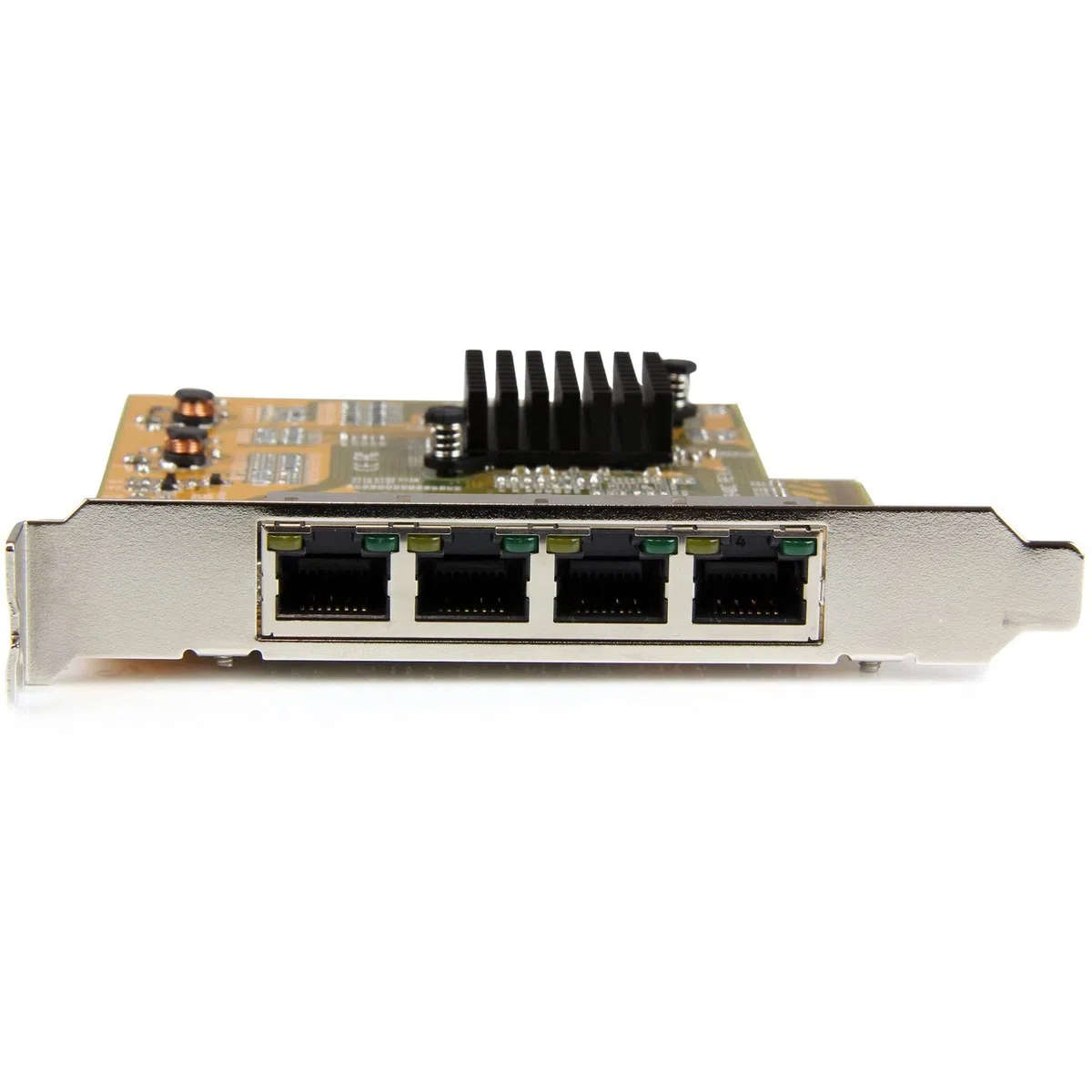 StarTech.com Carte réseau PCI Express à 4 ports Gigabit Ethernet avec chipset Realtek RTL8111G - Adaptateur NIC PCIe GbE (ST1000SPEX43)