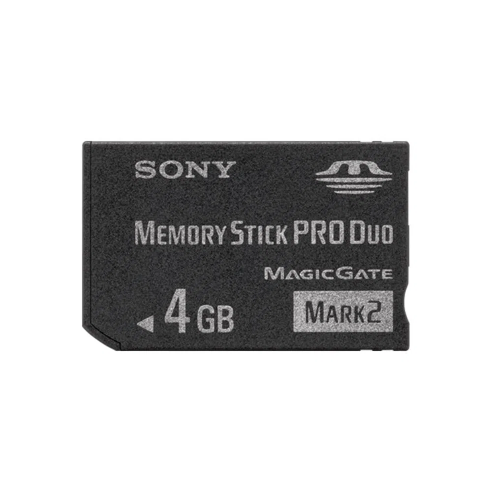 Sony - MSMT4G - Memory Stick Pro Duo Mark2 - 4 Go - Noir