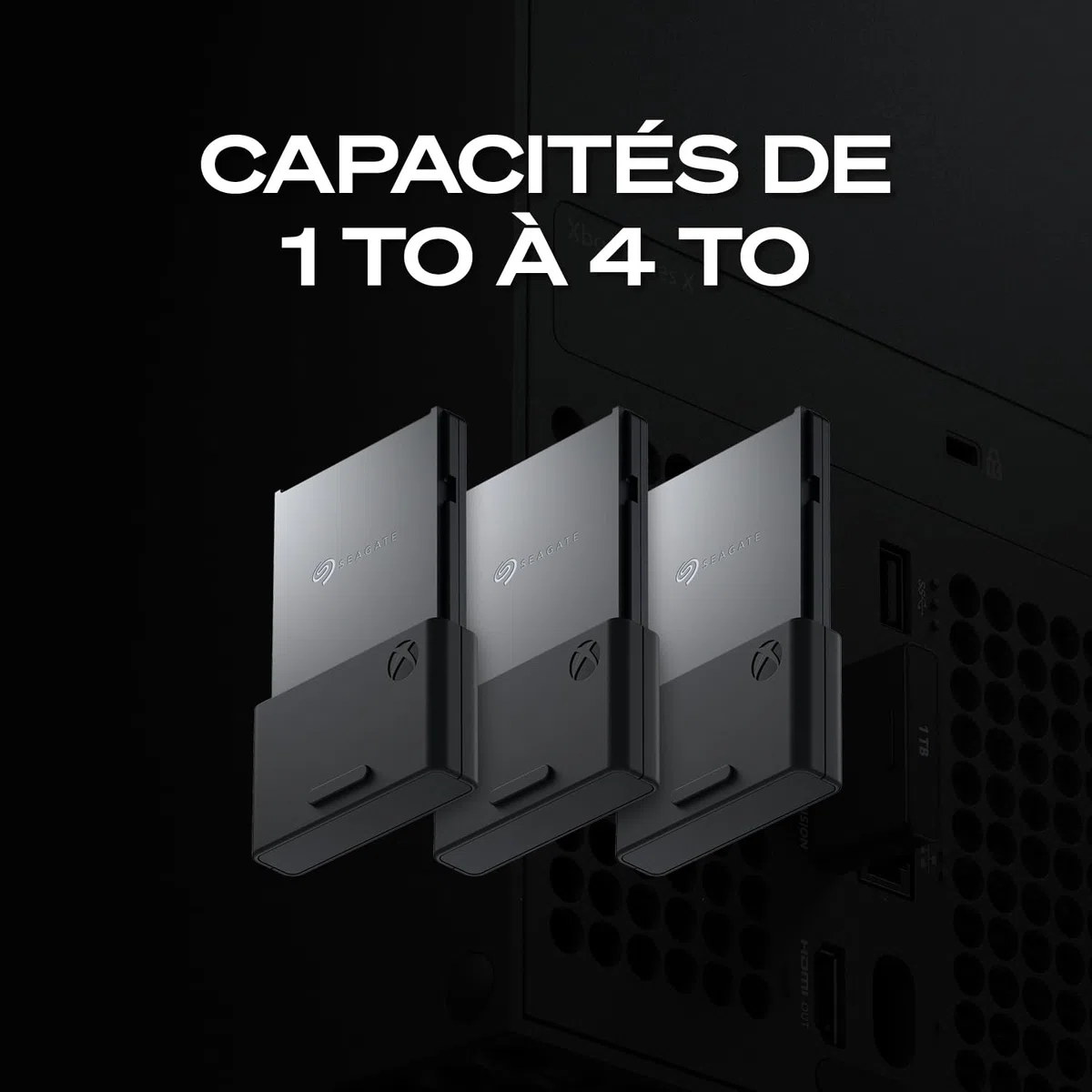 Seagate 1ToCarte d'Extension Xbox | PCIe Gen4 NVMe (STJR1000400)