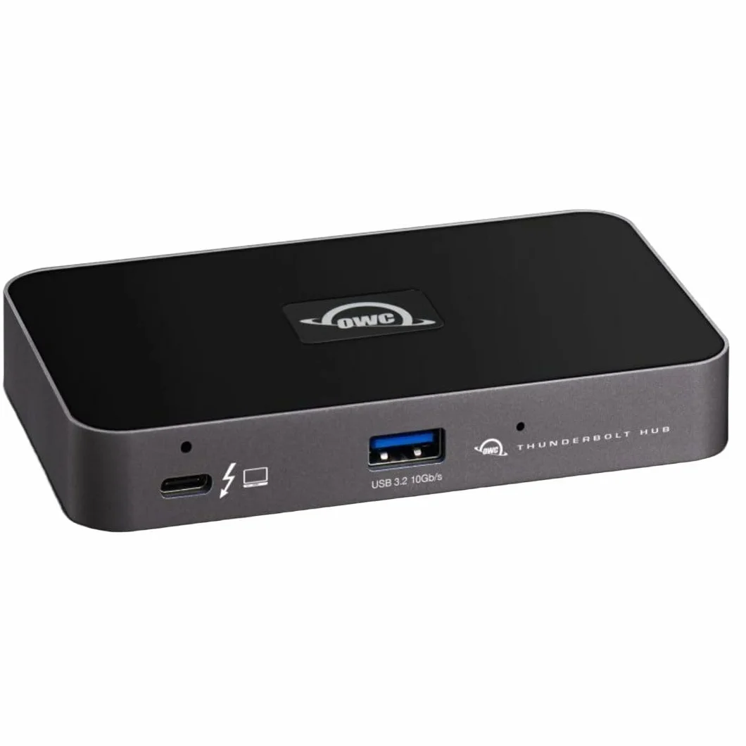 OWC Thunderbolt Hub Station d'accueil Gris/Noir Thunderbolt 4, USB-A