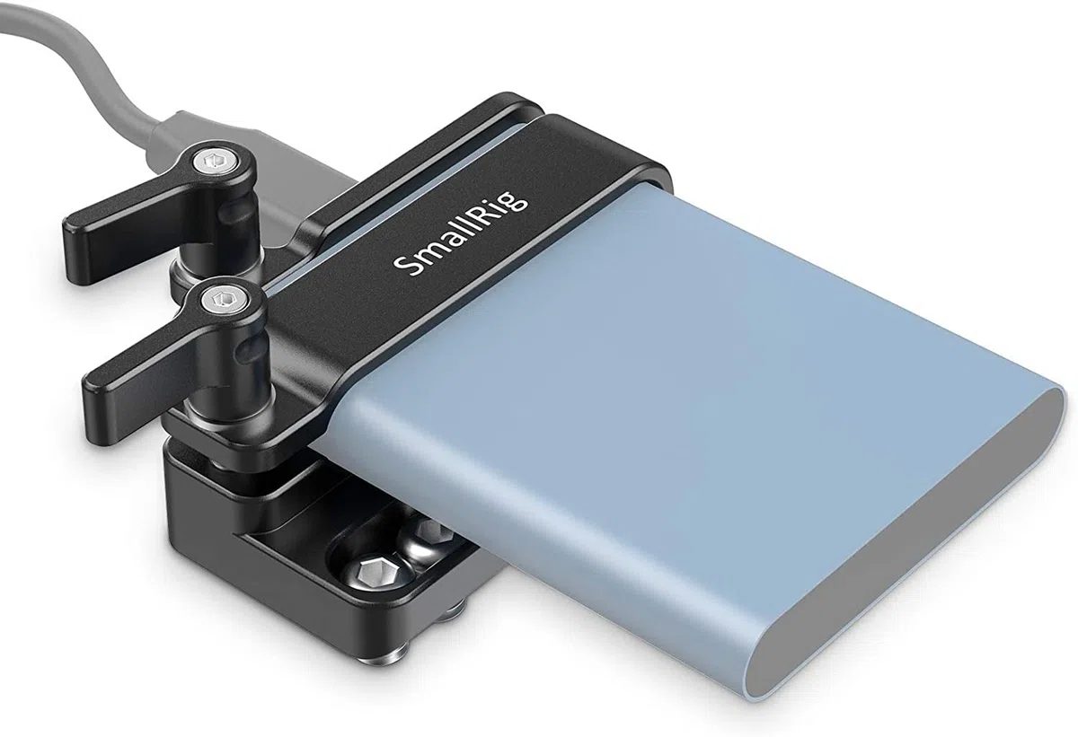 (Nouvelle Version) SMALLRIG Mount Bracket pour Samsung T5 SSD - 2245B