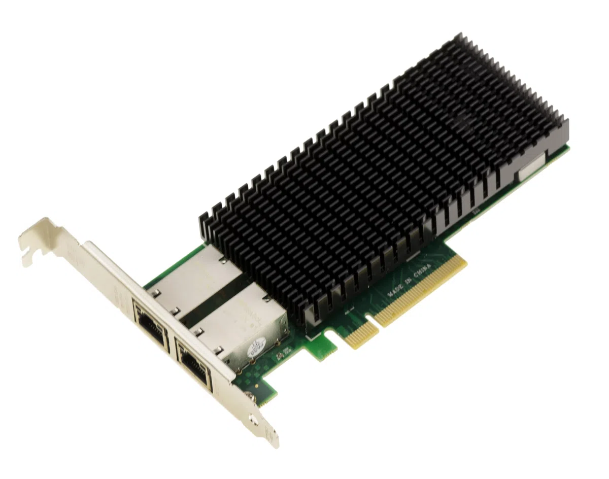 KALEA-INFORMATIQUE Carte PCIe 2 Ports RJ45 10G PoE+ 30W Intel X540-T2