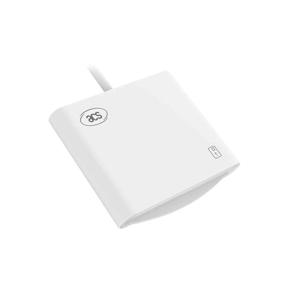 ACR40U Lecteur de Carte à Puce USB pour Identification Nationale, Signature numérique, médical, santé, Militaire, Gouvernement, tachodisque, Puce de Contact d'identité Eid CAC IC (USB-C)