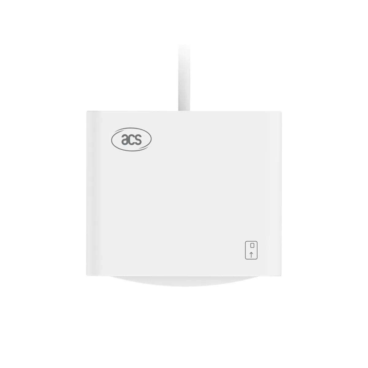 ACR40U Lecteur de Carte à Puce USB pour Identification Nationale, Signature numérique, médical, santé, Militaire, Gouvernement, tachodisque, Puce de Contact d'identité Eid CAC IC (USB-C)