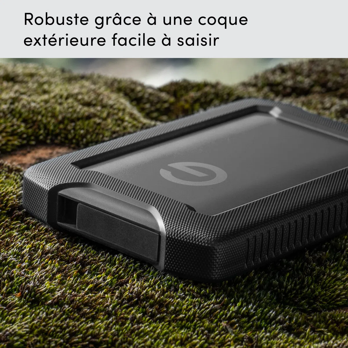 SanDiskProfessional 5 To G-Drive ArmorATD, Disque HDD Externe Portable, Durable et Robuste, jusqu'à 140 Mo/s, USB-C (5 Go/s), USB 3.2 Gén 1