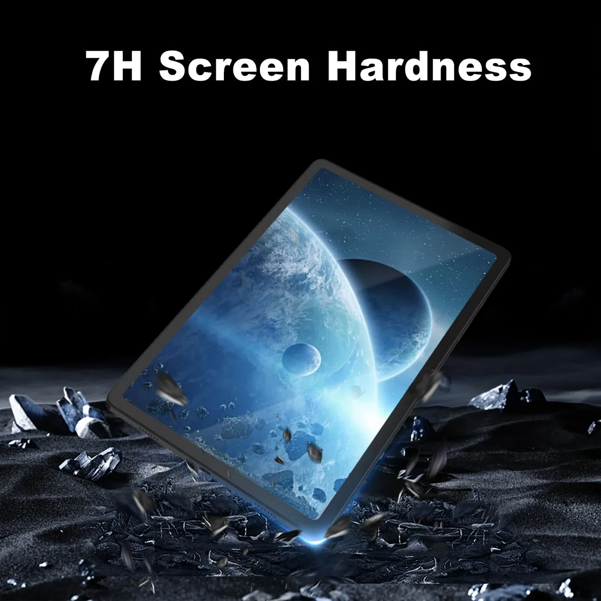 NB+ Écran de remplacement pour Samsung Galaxy Tab A 10,1" SM-T580 SM-T585 Écran tactile numériseur en verre adhésif pré-installé Noir (pas d'écran LCD)