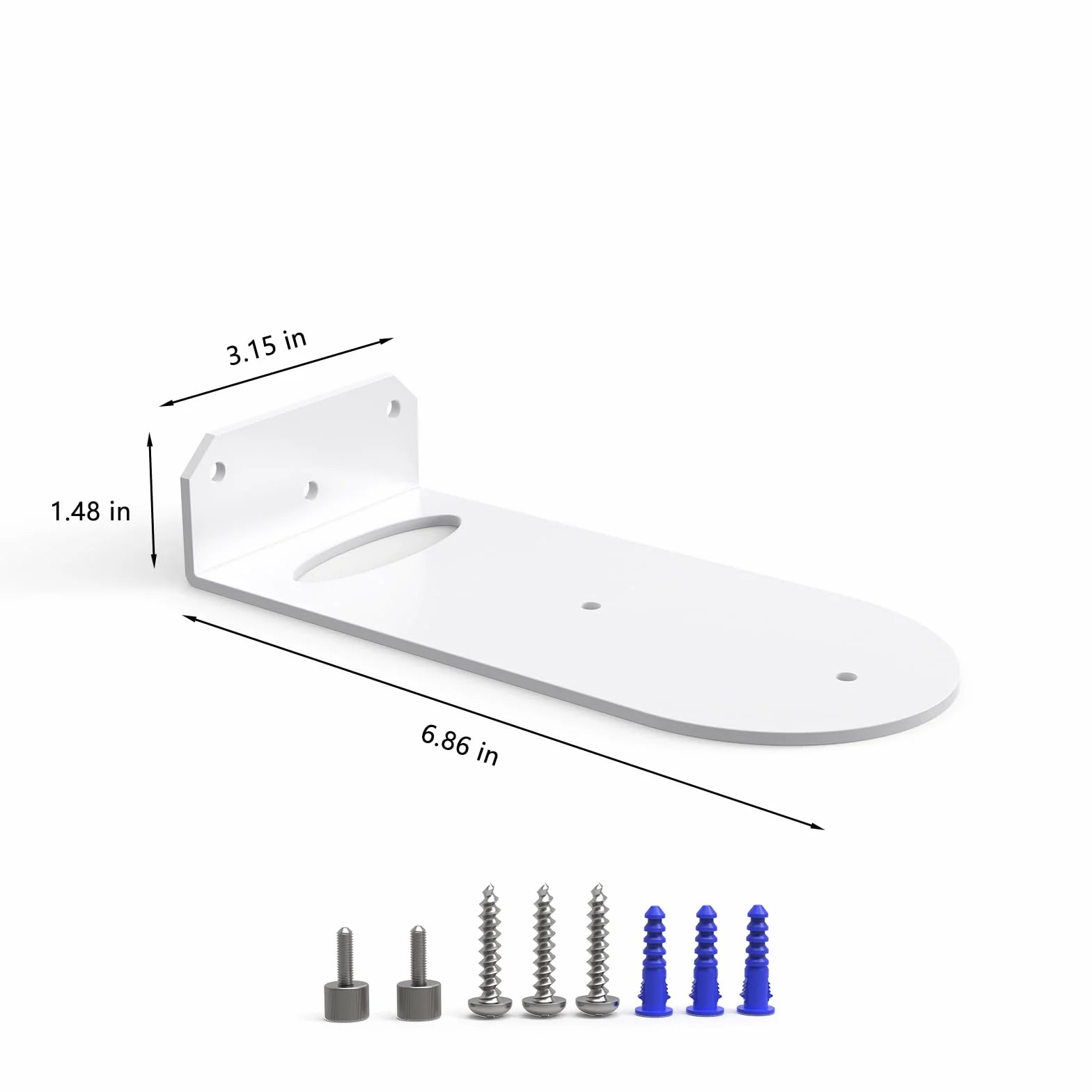 HOLACA Support Mural Compatible avec NETGEAR Orbi Système WiFi 7 Mesh Tri-Bande Série 770/870/970, Support en Métal pour RBE770 / RBE772 / RBE773 / RBE873 / RBE970B / RBE972S / RBE973S, 1 PCS