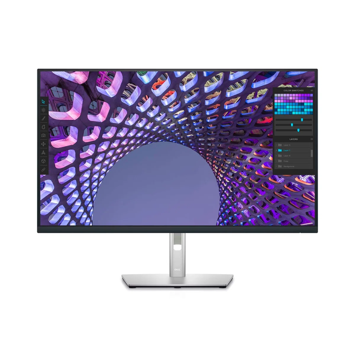 Dell P3223QE Écran LCD LED 4K UHD 31,5" 16:9 Conforme à la Norme TAA, Noir, Argent