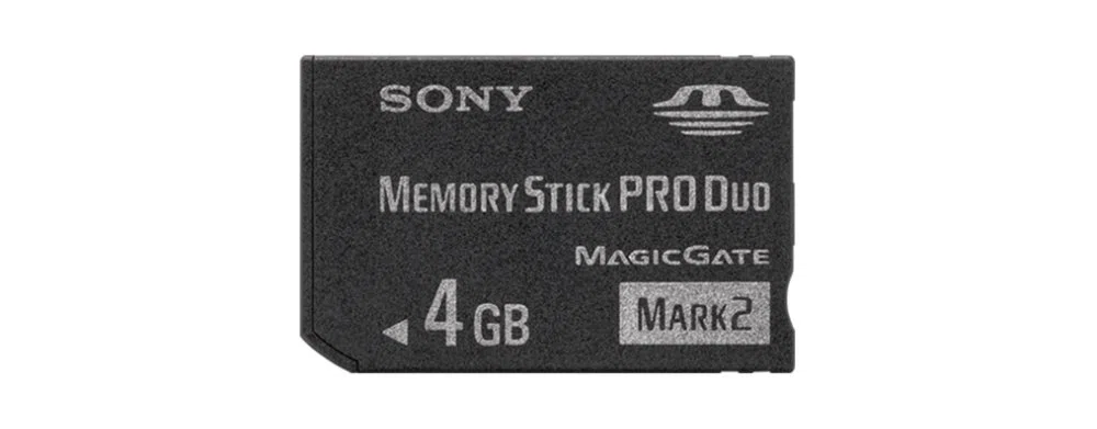 Sony - MSMT4G - Memory Stick Pro Duo Mark2 - 4 Go - Noir
