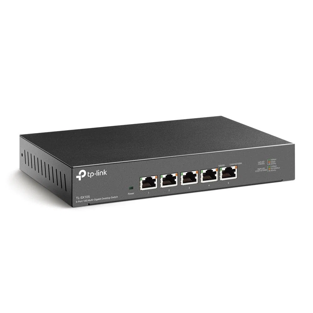 TP-Link TL-SX105 V1 - Switch - 5 Anschlüsse - an Rack montierbar