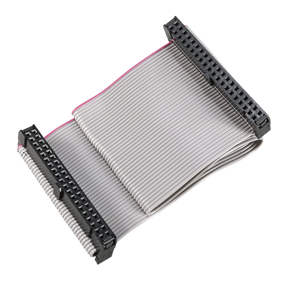 sourcingmap Câble Nappe 2, 54 mm 40 broches femelle vers femelle IDE-PaTA Câble ruban plat 20 cm