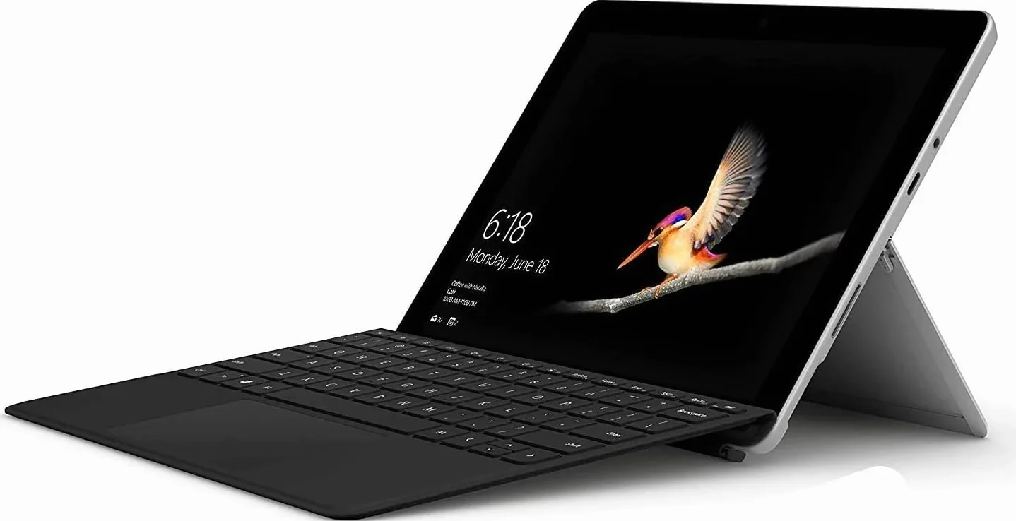 Microsoft Surface Go 2, Écran Tactile 10,5" FHD, Intel Core m3-8100Y, 8 Go de RAM, SSD 128 Go, Clavier QWERTY Japonais, Windows 11 Pro (Reconditionné)