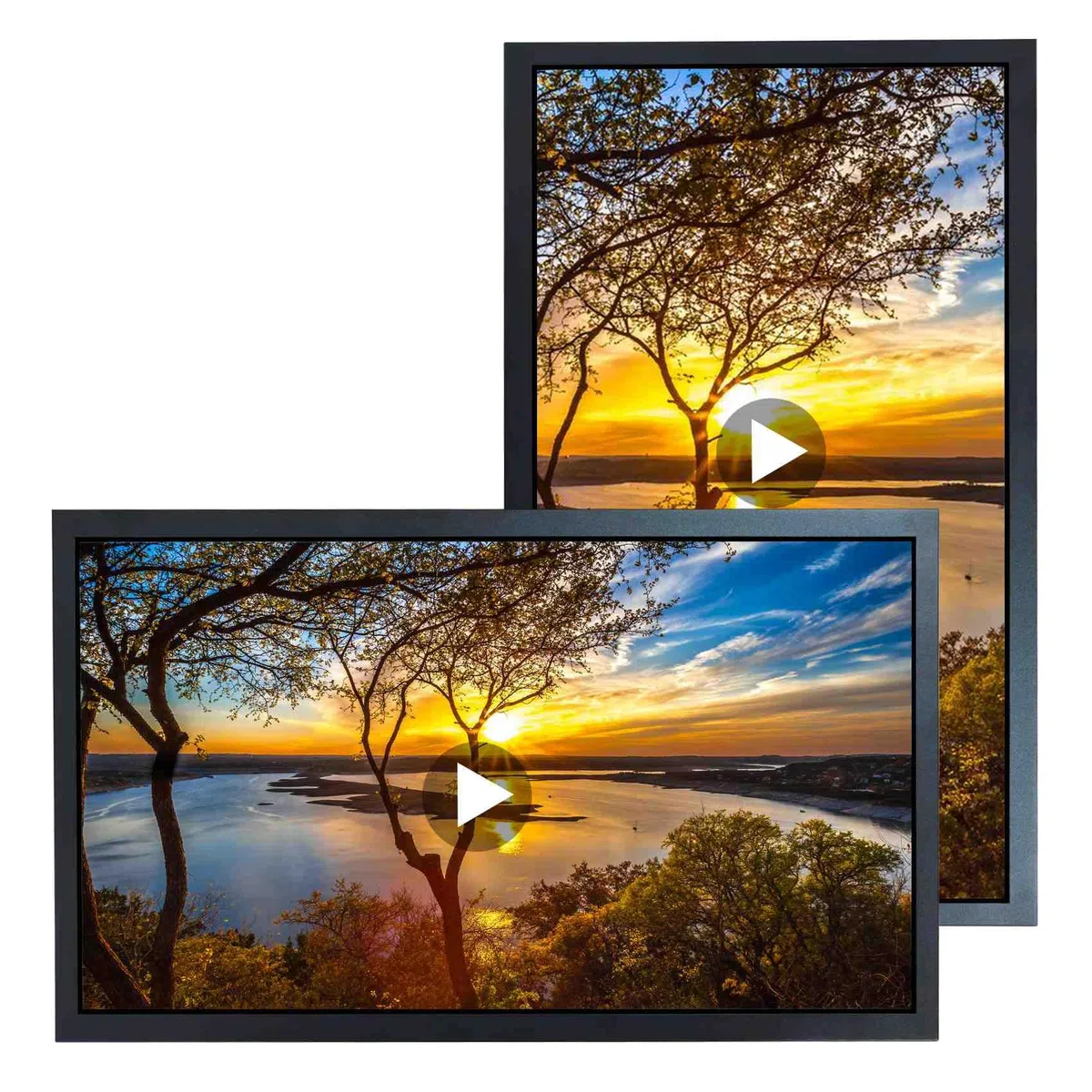 VSDISPLAY Moniteur LCD TFT publicitaire 18,5 Pouces 1920 x 1080