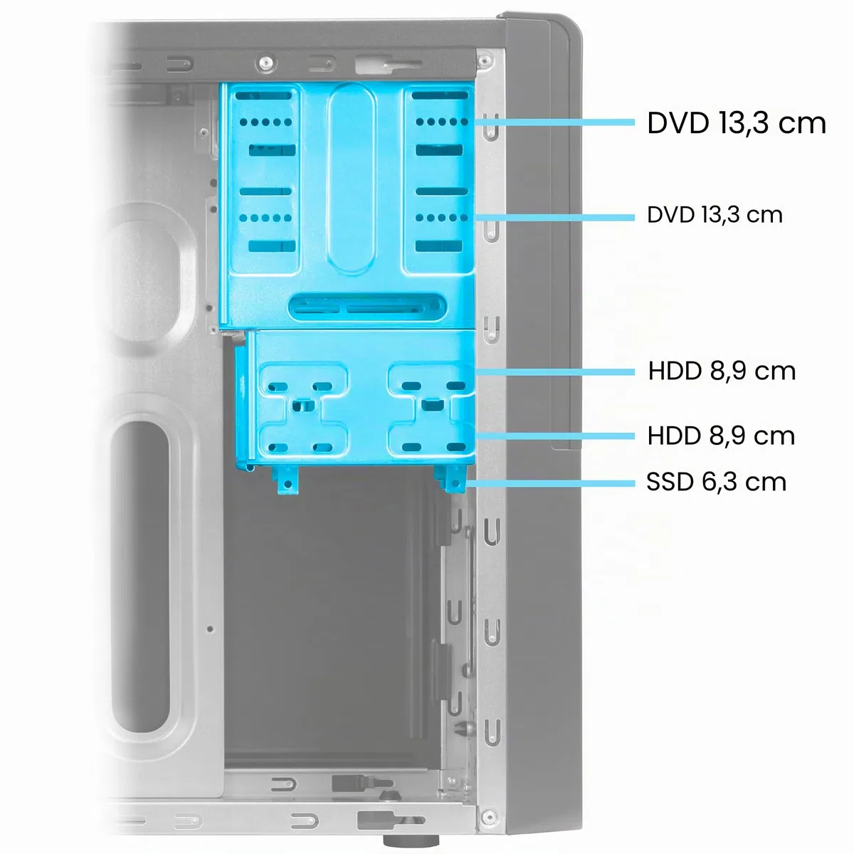 Ankermann Ankermann Linux Office | Intel Core i5-6500 | 16GB DDR4 | 480GB SSD | Zorin OS | OnlyOffice
