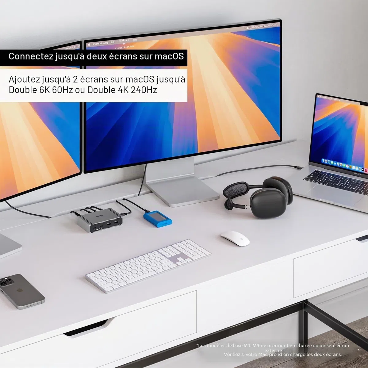 CalDigit E5 9-Port Thunderbolt 5 Element Hub – 90W Safe Laptop Charging