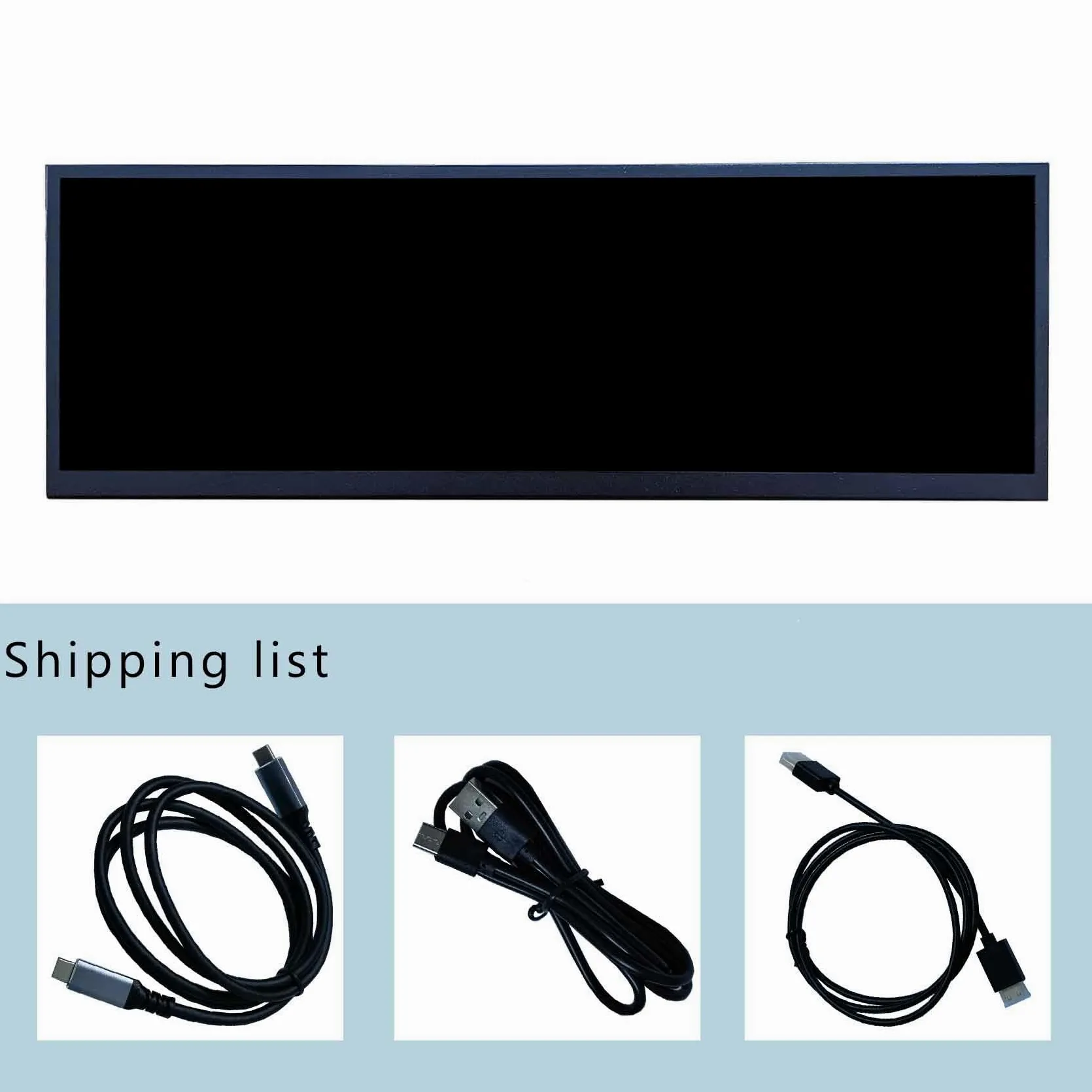 VSDISPLAY Écran LCD IPS eDP 2880 x 864 2K de 12,7 Pouces