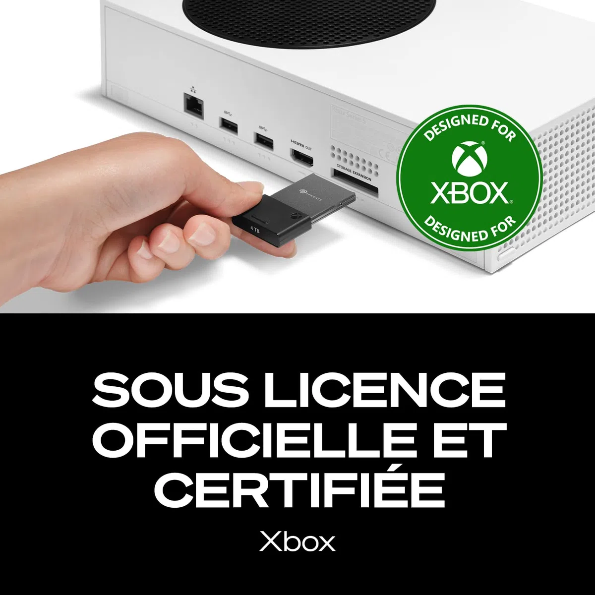 Seagate 1ToCarte d'Extension Xbox | PCIe Gen4 NVMe (STJR1000400)