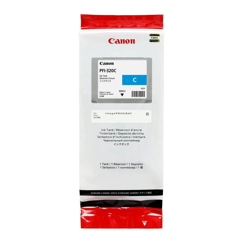 Canon PfI-320 C - 300 Ml - Cyan - Original - Tintenbeh?lter - F?r Imageprograf TM-200, TM-205, TM-300, TM-305 (2891c001)